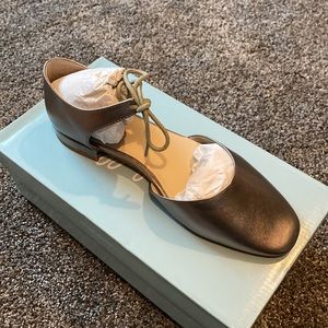 Seychelles Womens Prospect Point Pewter Flat Shoe